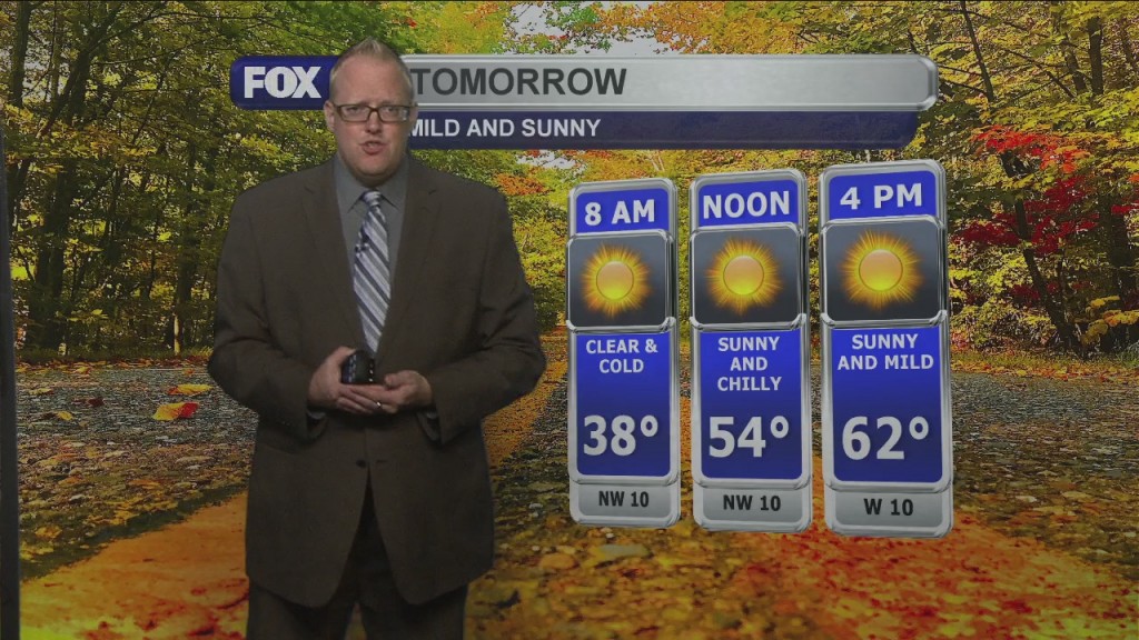 Sat. Evening Northland Weather Forecast