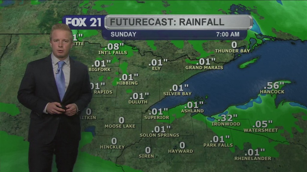 Thursday Evening Northland Forecast
