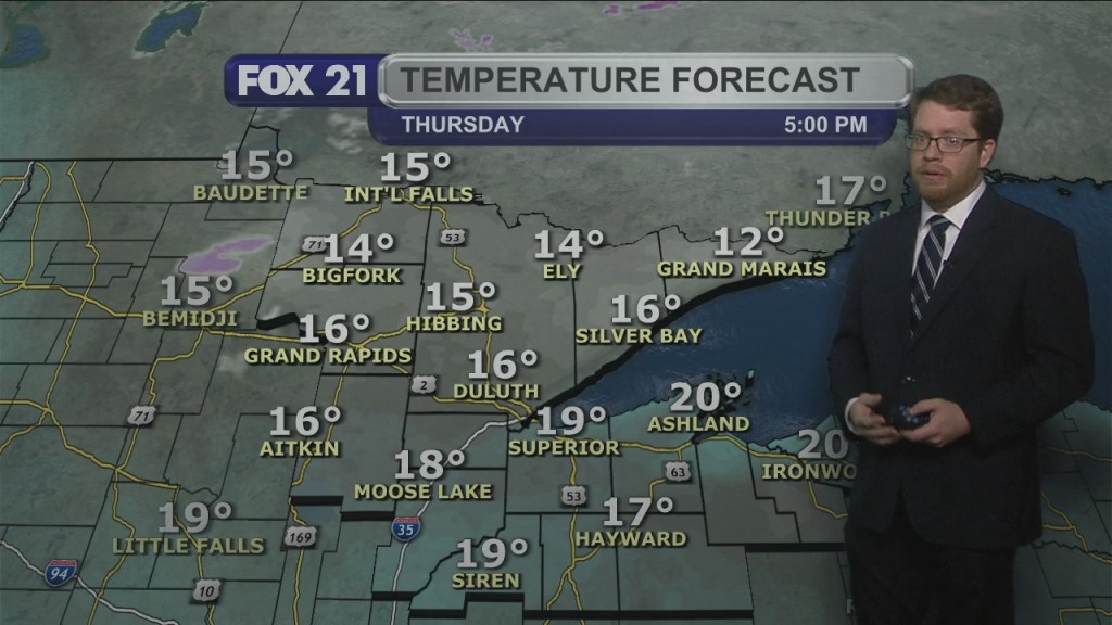 Thursday Morning Northland Forecast