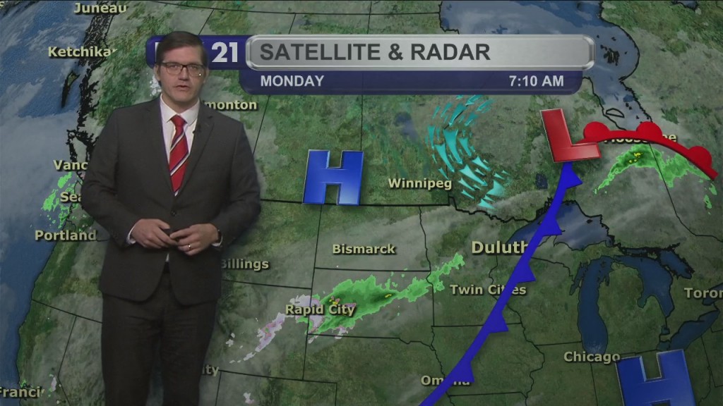 Monday, November 8, 2021 Morning Forecast