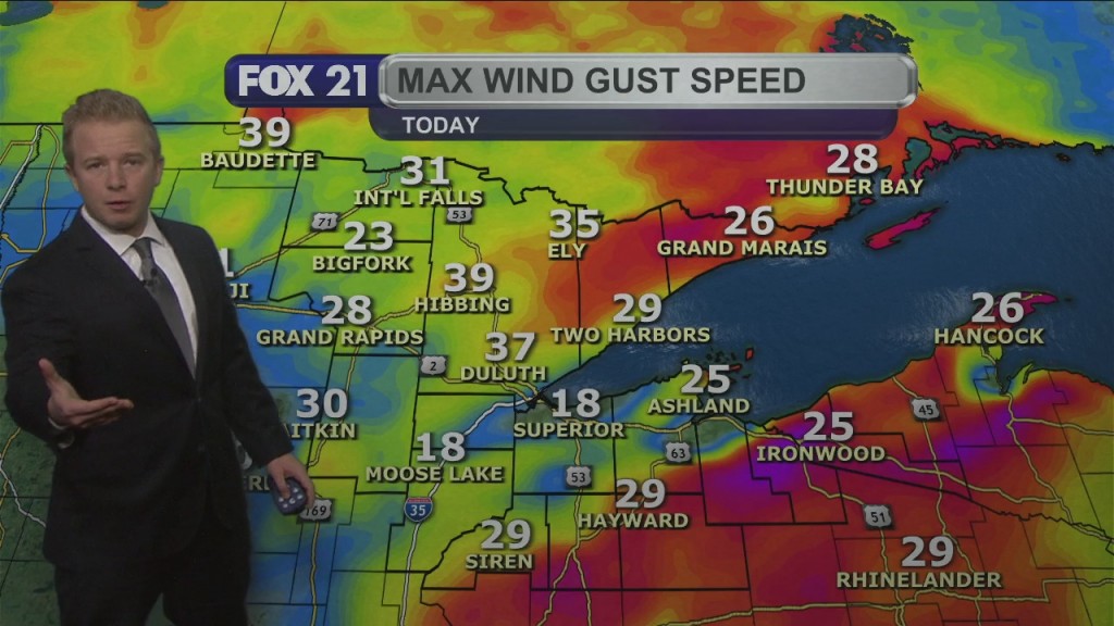 Tuesday Night Northland Forecast