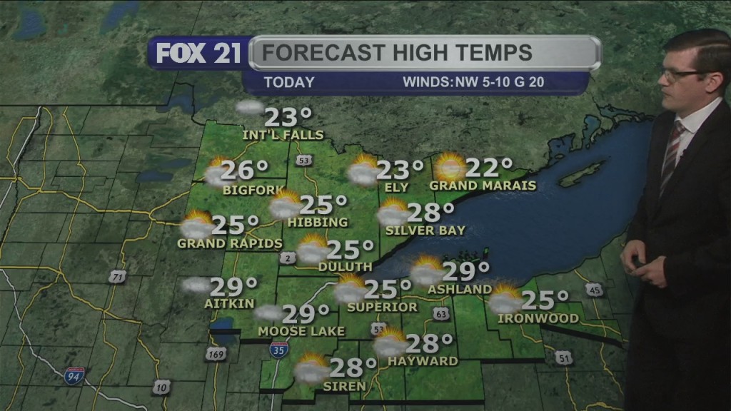Monday, November 22, 2021 Morning Forecast