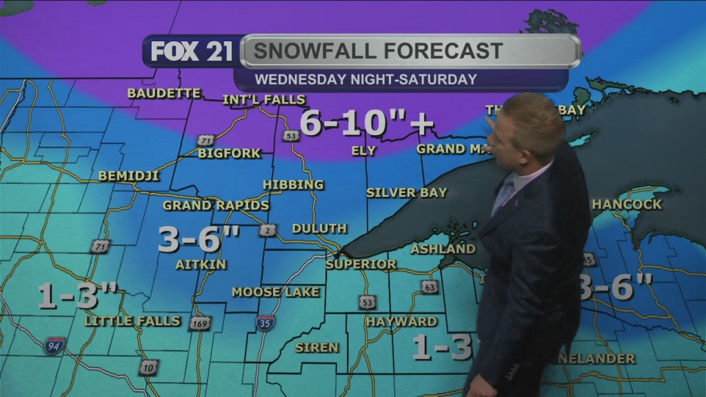 Tuesday Evening Weather Forecast