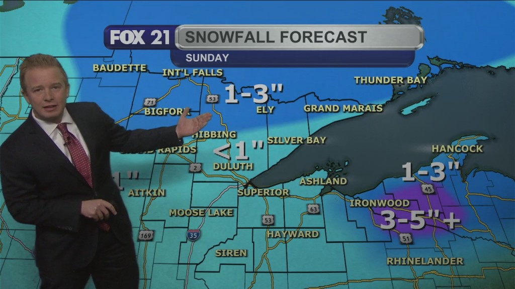 End Of Week Northland Forecast