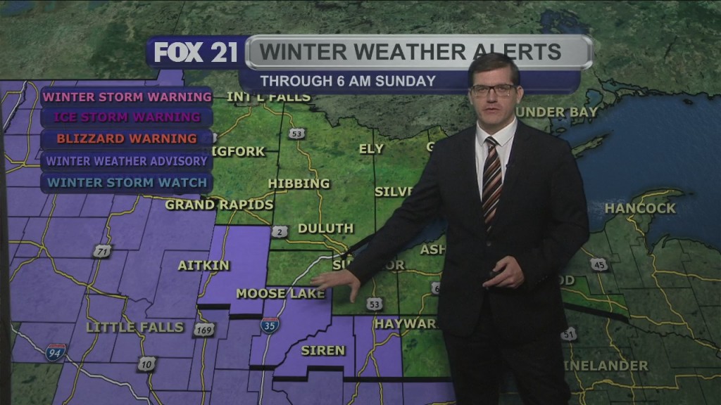 Saturday, November 13, 2021 Evening Forecast