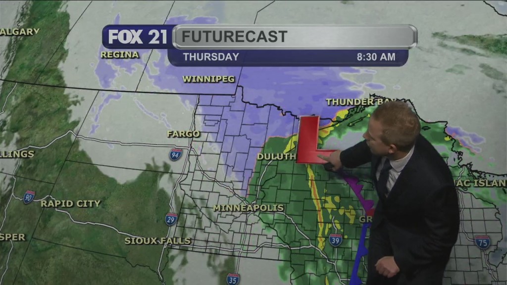 Monday Night Northland Forecast