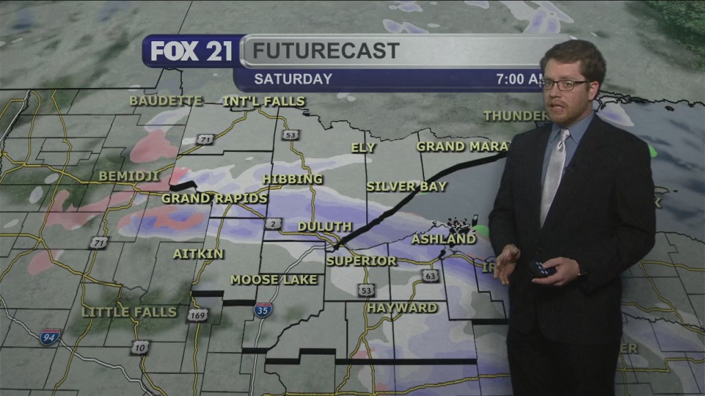 Friday Evening, November 26, Northland Forecast