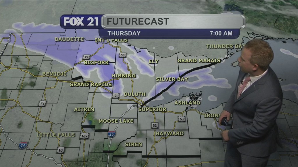 Tuesday Evening Northland Weather Forecast
