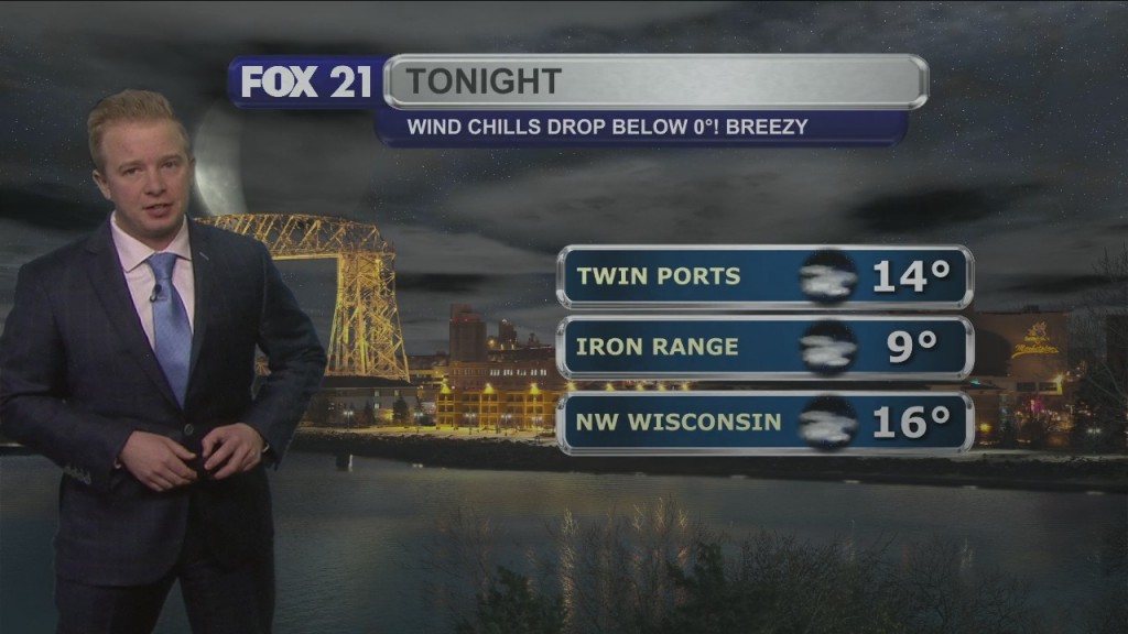 Sunday Night Northland Weather Forecast