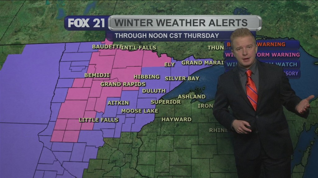 Wednesday Evening Northland Weather Forecast