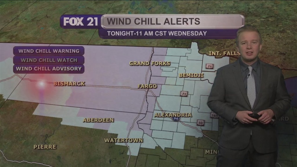 Tuesday Evening Northland Weather Forecast