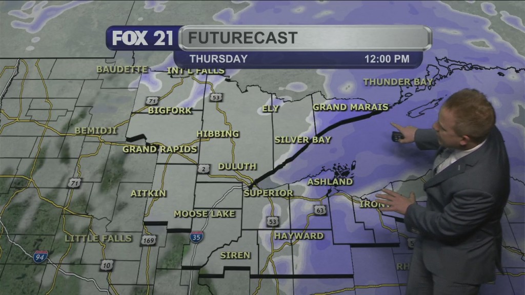Tuesday Evening Weather Forecast