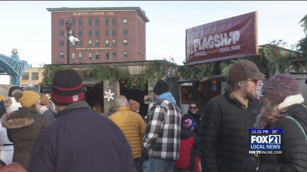 Winter Village Opens