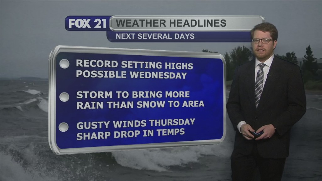 Tuesday Morning Northland Forecast