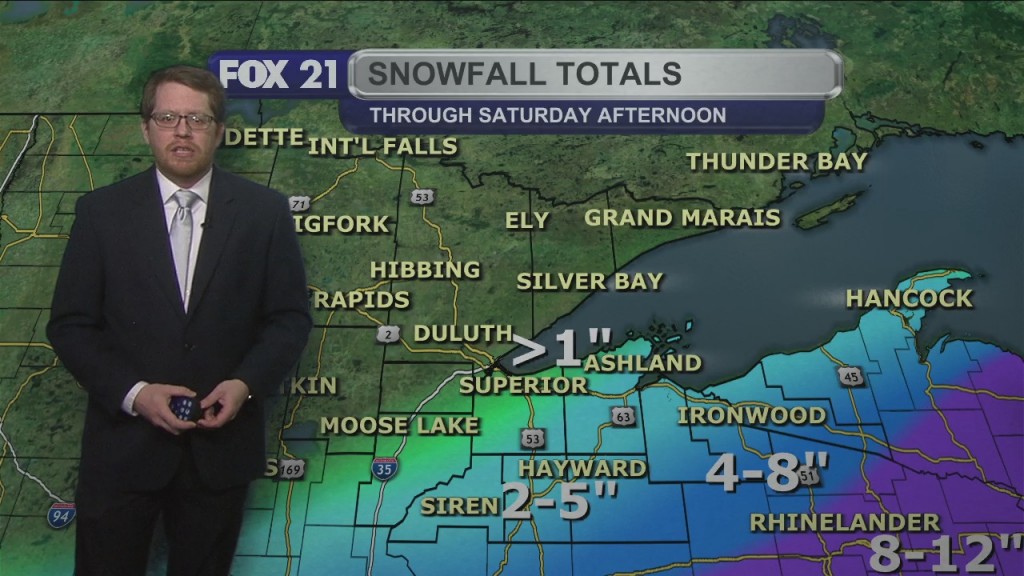 Friday Evening, December 10, Northland Forecast