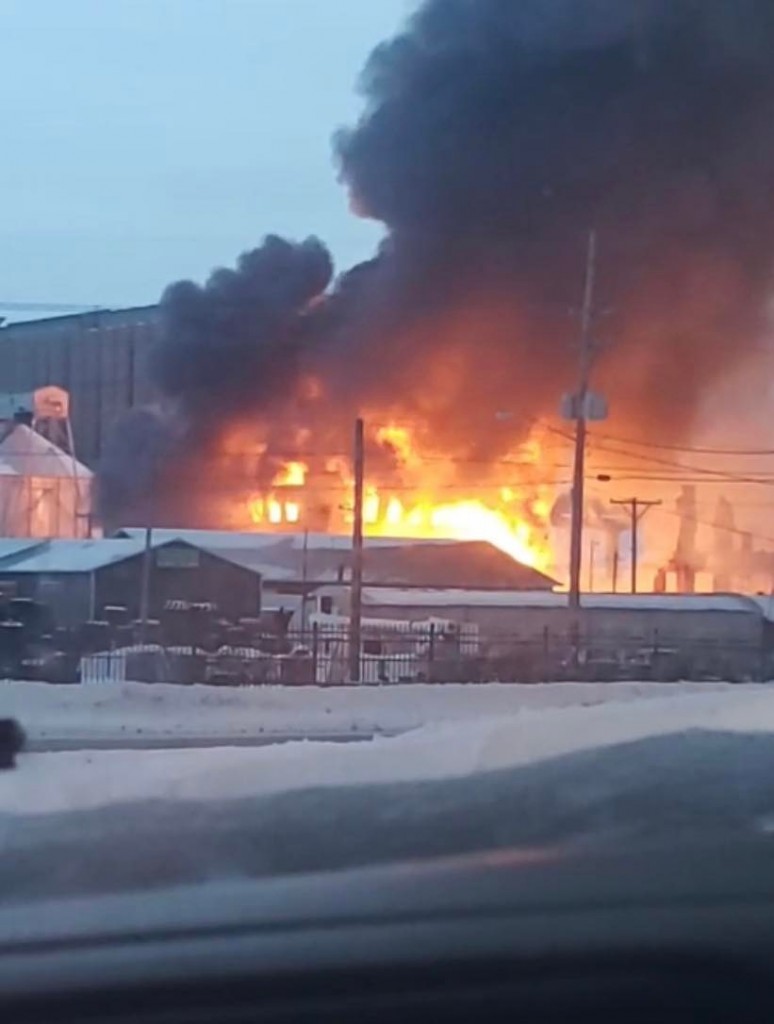 Superior Warehouse Fire