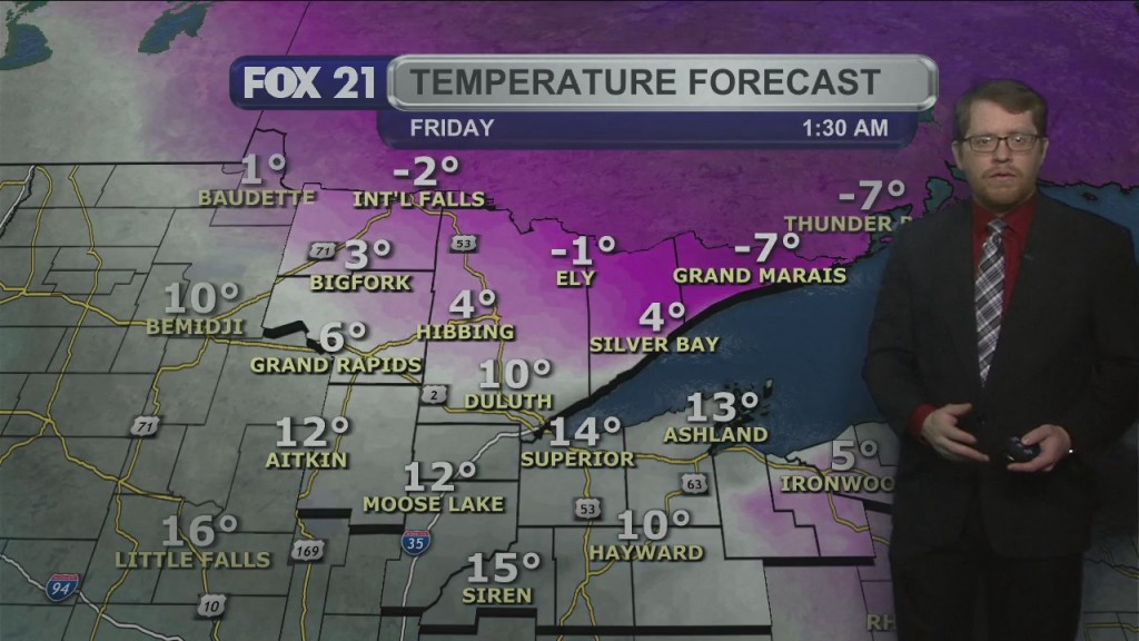 Thursday Morning Northland Forecast