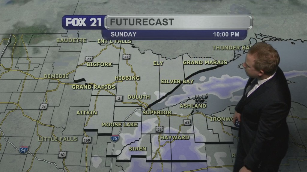 Sunday Night Northland Forecast