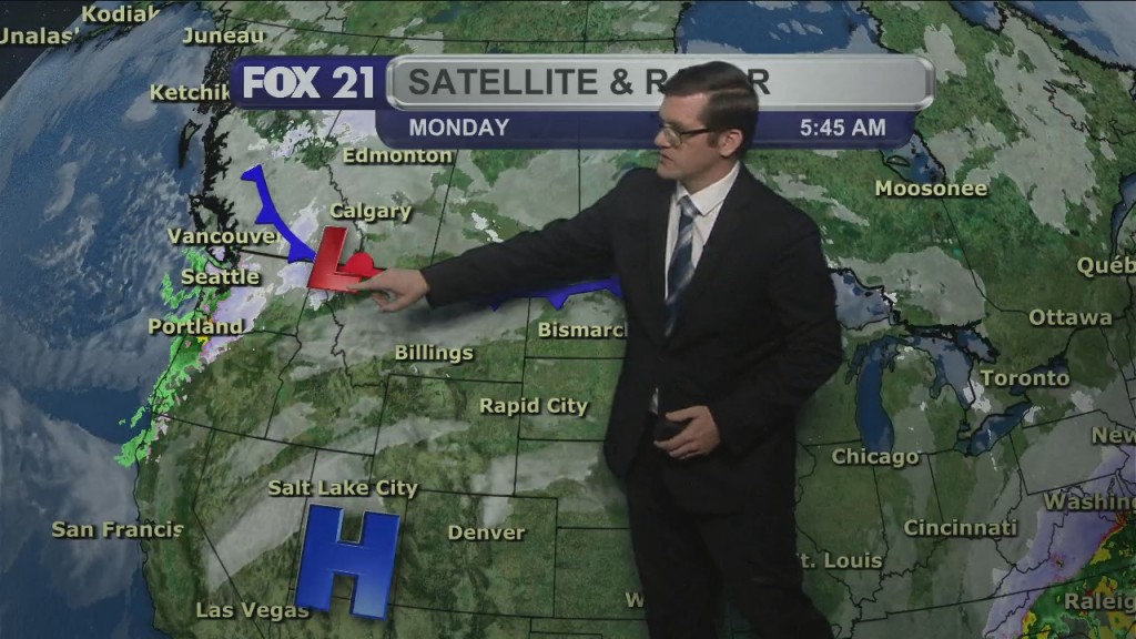Monday, January 3, 2022 Morning Forecast