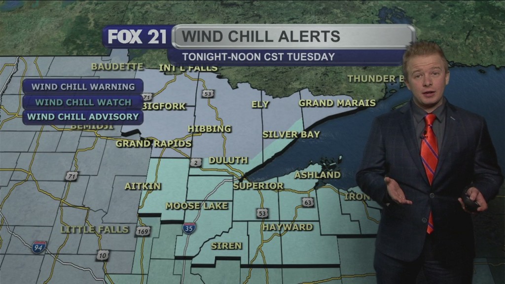Monday Night Northland Forecast