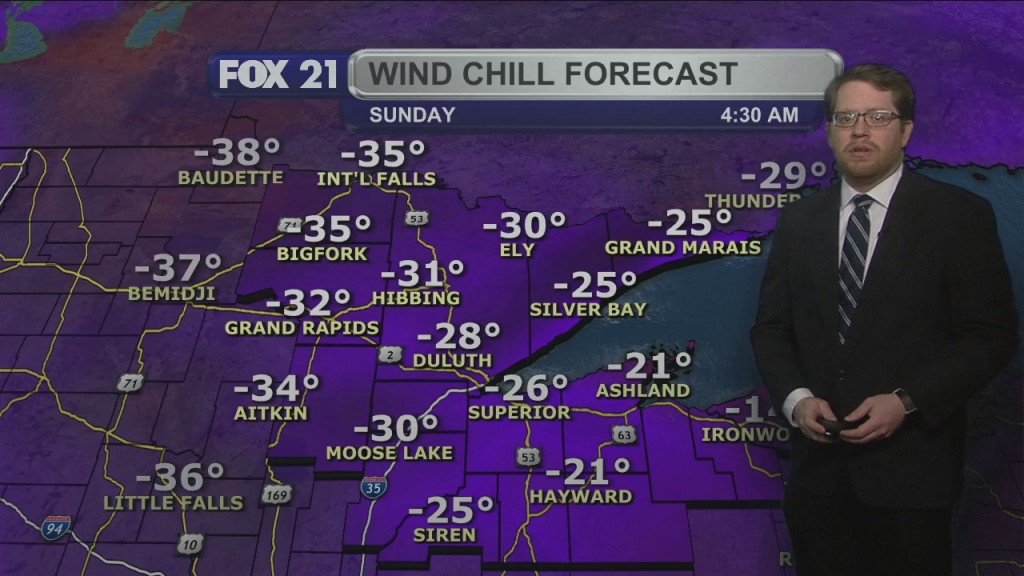New Year's Day Evening Northland Forecast