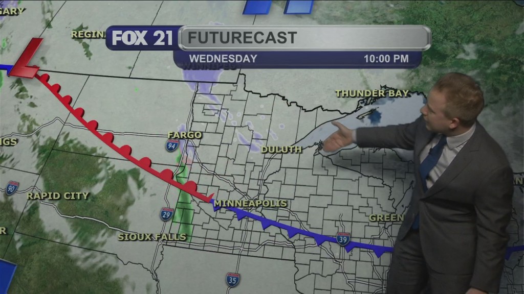 Monday Evening Northland Weather Forecast