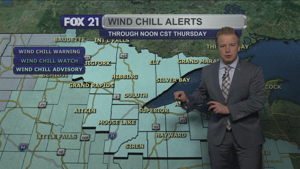 Wednesday Night Northland Weather Forecast