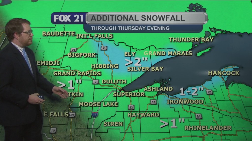 Wednesday Morning Northland Forecast