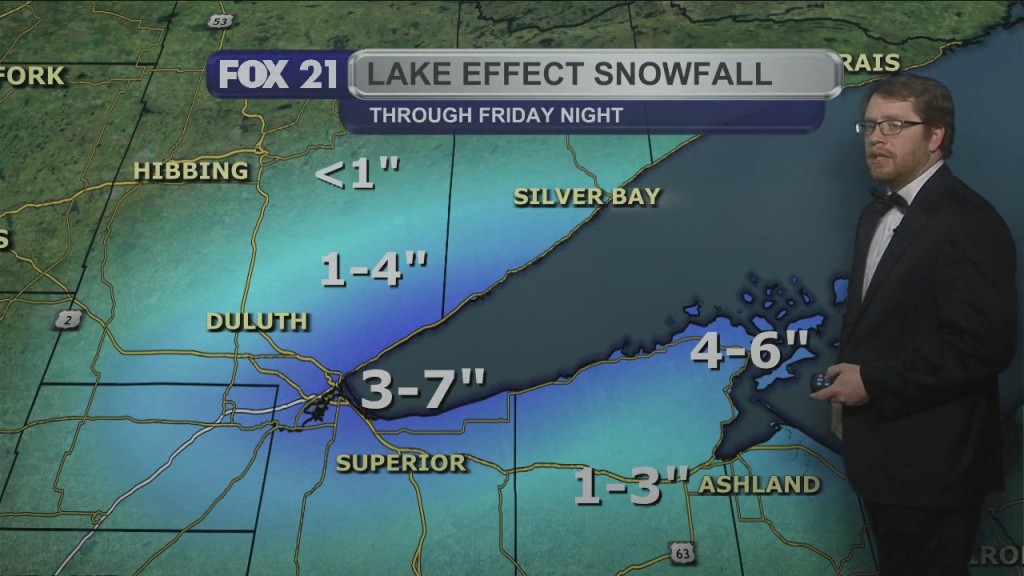 Friday Morning Northland Forecast