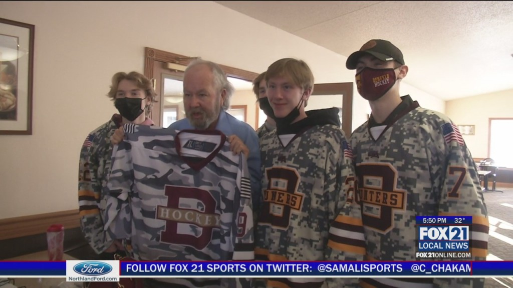 Denfeld Hockey Military