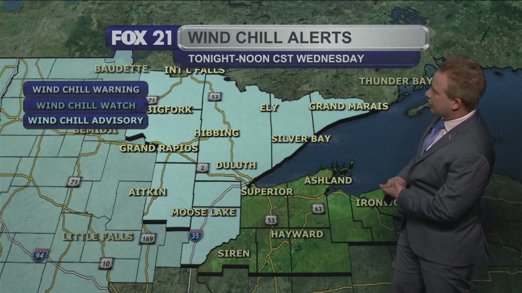 Tuesday Evening Northland Weather Forecast
