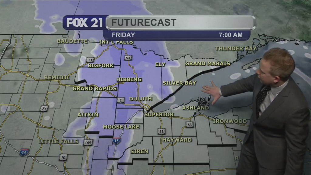 Wednesday Night Northland Forecast