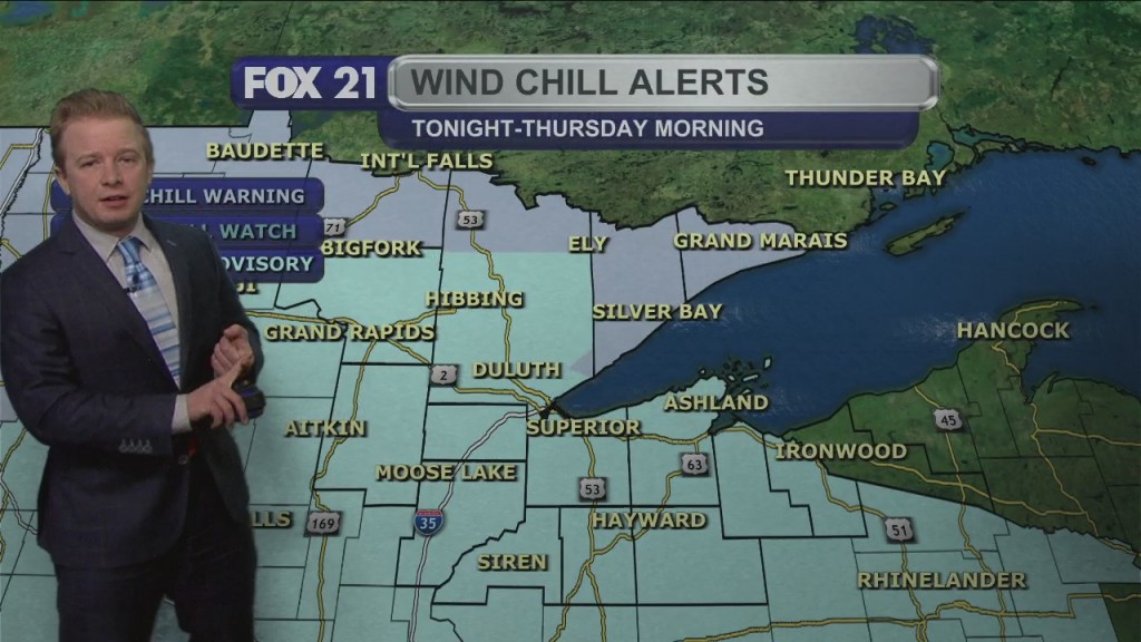 Wednesday Night Northland Forecast
