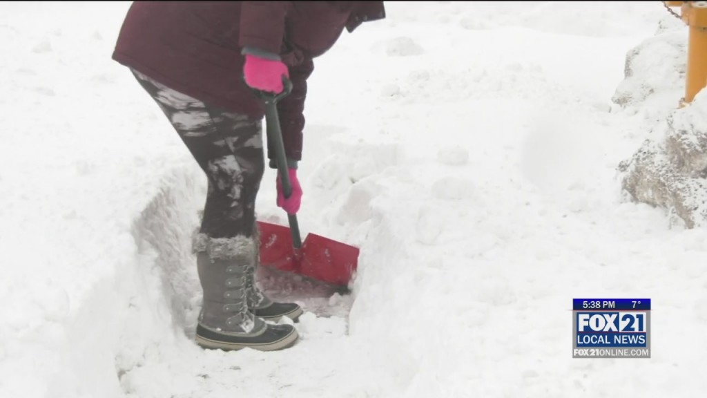 Shoveling