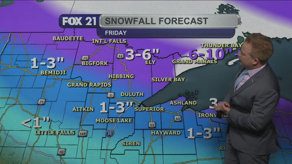 Thursday Evening Northland Forecast