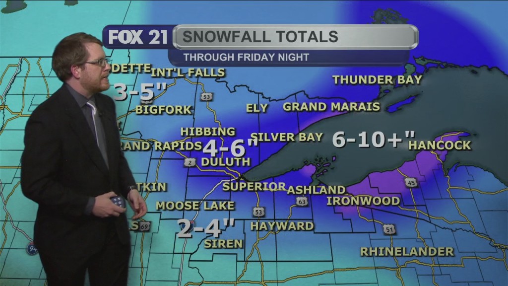 Thursday Evening Northland Forecast