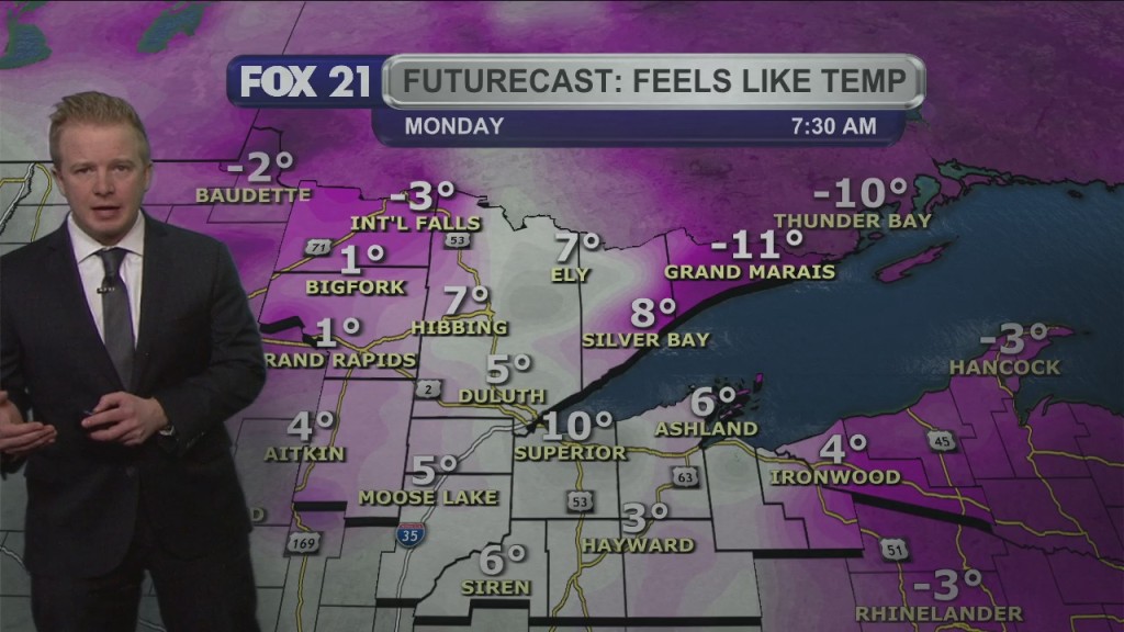 Sunday Night Northland Forecast