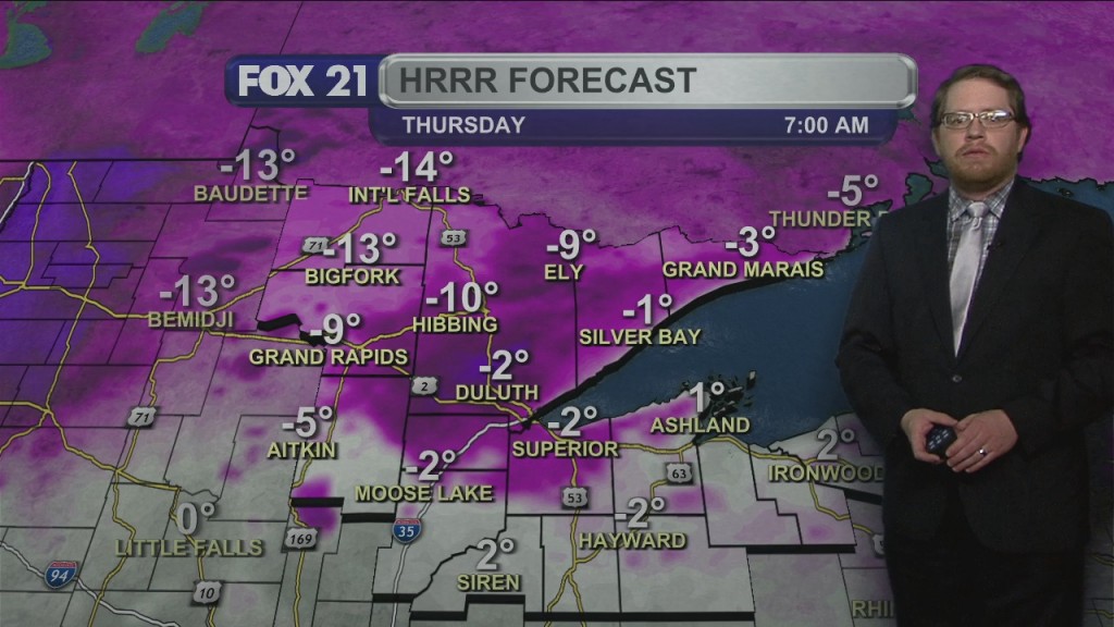 Wednesday Evening Northland Weather