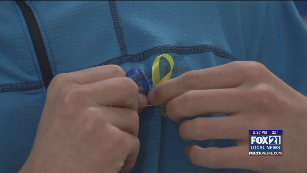 Denfeld High School Students Show Support For Ukraine