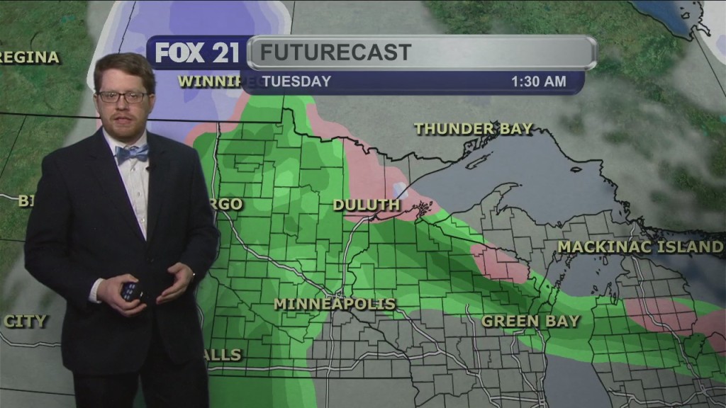 Saturday Evening Northland Forecast