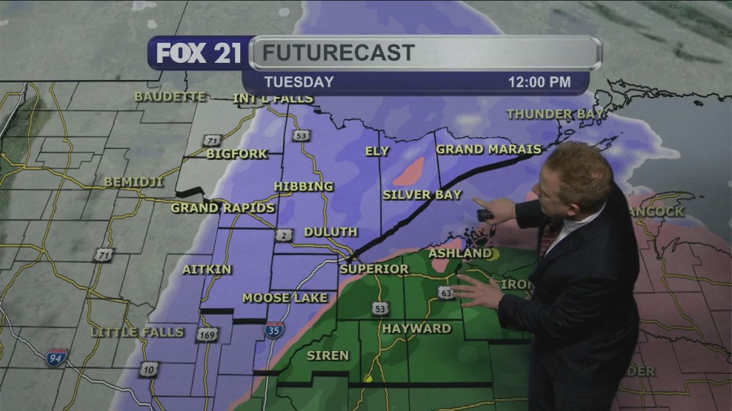 Sunday Night Northland Forecast