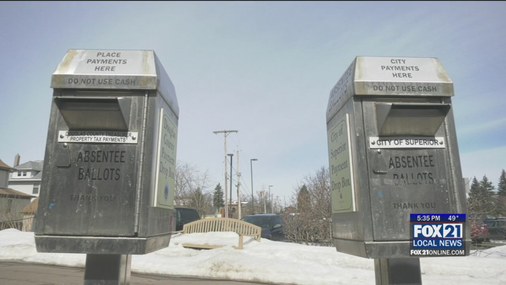 Superior Ends Drop Off Ballot Boxes