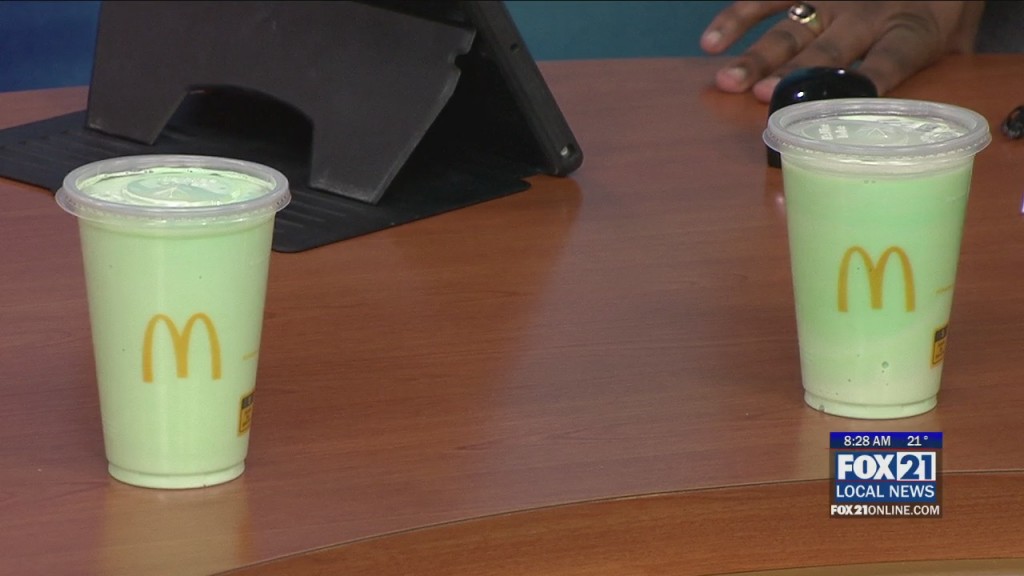 Coffee Shamrock Shake