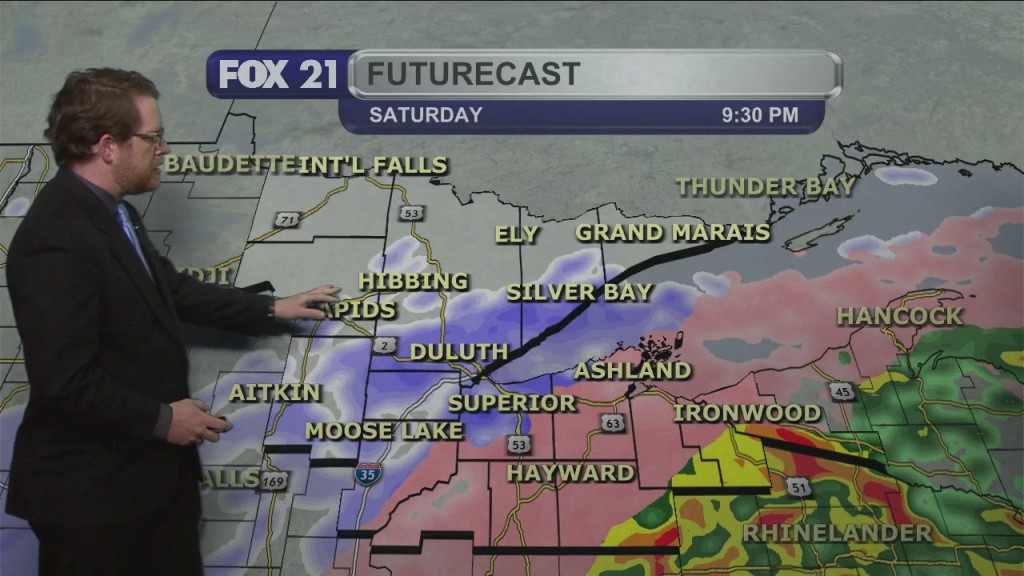 Thursday Evening Northland Forecast