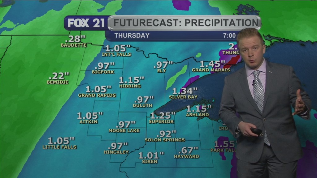 Monday Night Northland Forecast