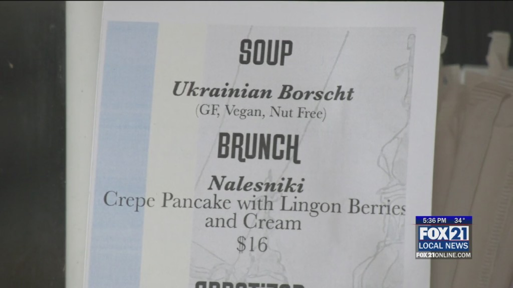 Sara's Table Raises Awareness With Ukranian Menu Items