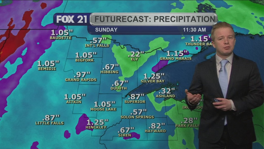 Thursday Evening Northland Forecast