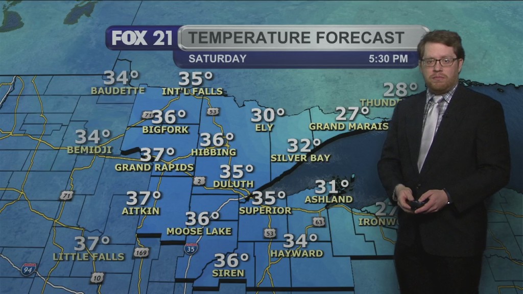 Friday Evening Northland Forecast
