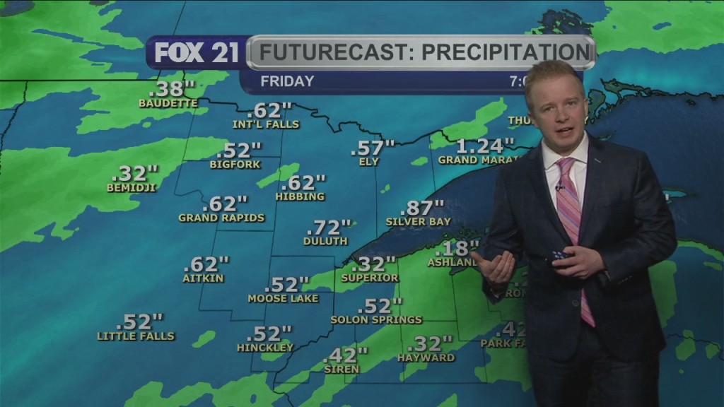 Tuesday Night Northland Forecast