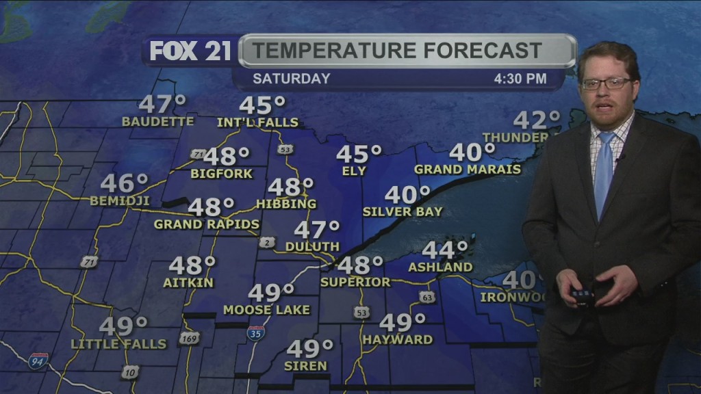 Friday Evening Northland Weather